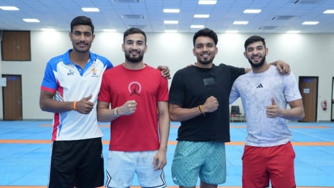 Indian mens kabaddi team beat Korea in second Group A game