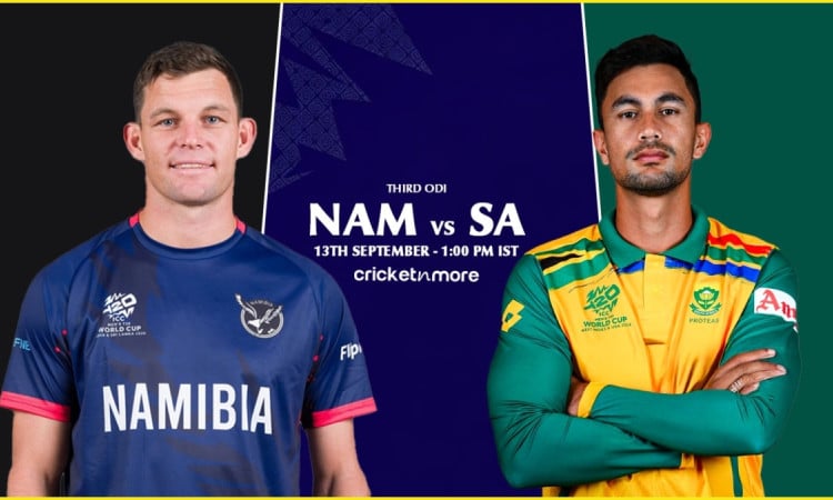 NAM vs SA 3rd ODI: नामीबिया ने टॉस जीतकर चुनी बल्लेबाज़ी, देखें दोनों टीमों की प्लेइंग इलेवन
