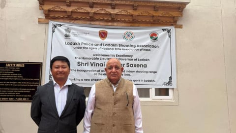 NRAI welcomes opening of all-year-round indoor shooting range in Leh