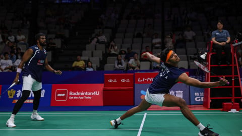 Satwiksairaj Rankireddy-Chirag Shetty storm into China Masters semifinals (Ld)