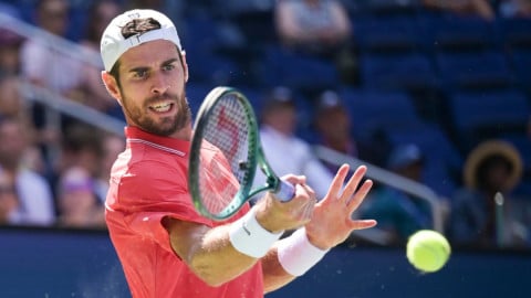 US Open: Khachanov sends third seed Auger-Aliassime packing in second round