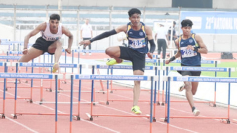 नेशनल यूथ एथलेटिक्स चैंपियनशिप: हिमांशु ने हाई जंप का रिकॉर्ड सुधारा, कई रिकॉर्ड टूटे