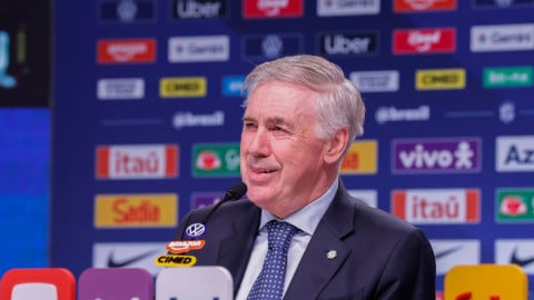 Ancelotti names five newcomers in Brazil squad