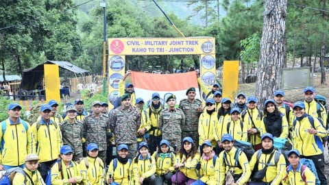 Arunachal: Adventure trek gets underway ahead of 64th Walong Day