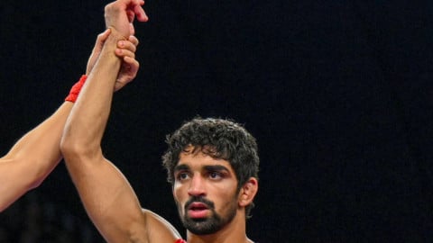Asian Games: Aman Sehrawat stuns reigning world champion to win 57kg wrestling gold