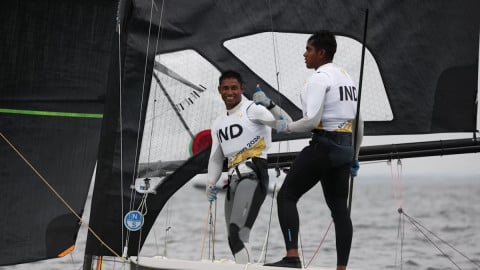 Asian Games: Manu Francis, Prince Kurisinkal Noble sail India to first medal with mens skiff silver