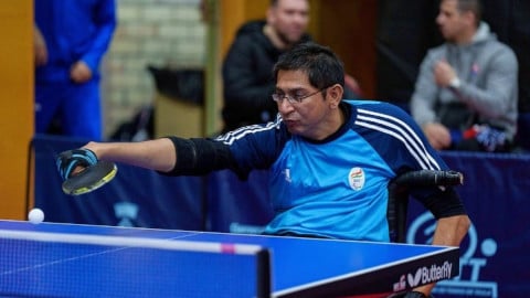 Asian Para Games: Ex-race driver Jehan Dorab Madan wins bronze in table tennis men’s singles Class 1