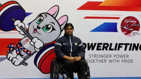 Asian Para Games: Powerlifter Kasthuri Rajamani bags silver in women’s 67kg