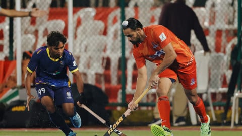 Chhattisgarh Hockey League: Bailadila Bulls book semis date with Mainpat Titans after 6-2 win