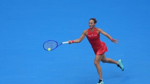 Chinas Zheng scheduled to face top seed Sabalenka in Wuhan Open second round