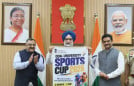 Delhi L-G TS Sandhu launches poster of DDA-University Sports Cup 2026