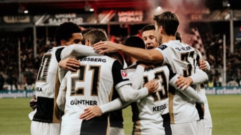 Elversberg thrash Mainz 4-1 to climb into Bundesliga top five