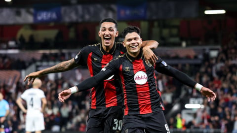 Europa League: Bournemouth rout Sturm Graz in home debut; Juventus, Sunderland bag late wins