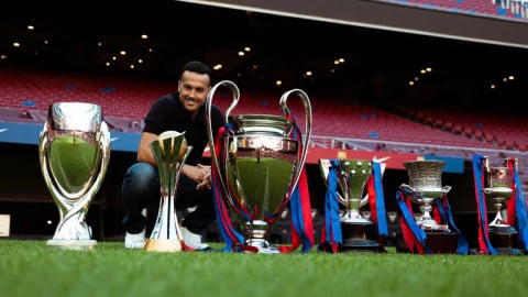 Former Barcelona winger Pedro retires from football at 39