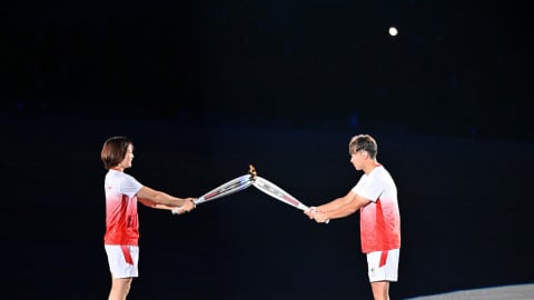 Fujinami’s 155-win run ends as North Korea’s Son shocks Olympic champion