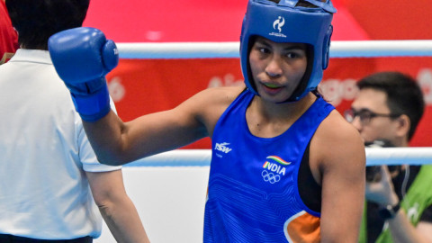 Nishio: Asian Games Womens 75kg Boxing Final — Lovlina Borgohain vs Bao Ziyi