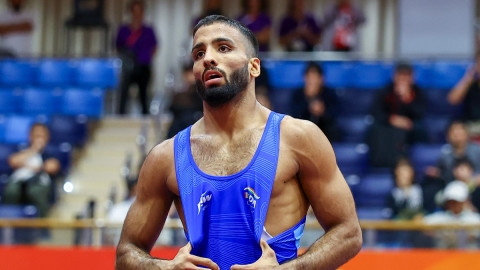 Nagoya: Asian Games Men’s Freestyle 65kg Semi-final