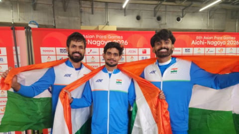 एशियन पैरा गेम्स: मेंस हाई जंप टी63 स्पर्धा में भारत ने किया क्लीन स्वीप, शैलेश कुमार बने गोल्डन ब्वॉय