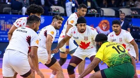 कॉमनवेल्थ कबड्डी चैंपियनशिप: श्रीलंका ने लगाई जीत की हैट्रिक, कनाडा ने ऑस्ट्रेलिया को 74-28 से रौंदा