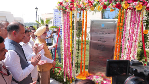 Delhi: L-G TS Sandhu opens DDA sports complex in Rohini, announces hockey cup from Oct 9