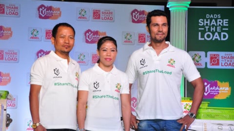 (170616) Launch of Be the Change, a initiative by Ariel Dads share the load