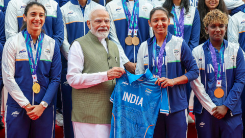 New Delhi: PM Modi Interacts with Asian Games 2026 Participants