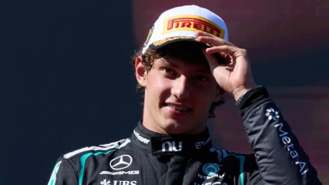 Its not going to be easy: Antonelli on chances of winning in Austin after surprise pole