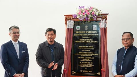 Meghalaya CM opens first sports science centre in Shillong to boost athlete performance