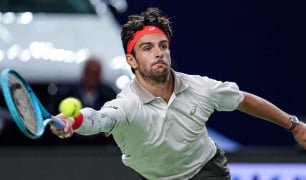 Musetti fights back to shock Cobolli, sets up Fritz final in Lyon