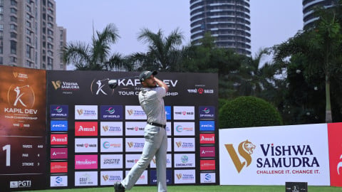 Shaurya Bhattacharya opens with a two-shot lead in Kapil Dev Invitational Tour Championship