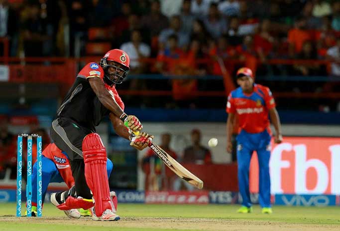 IPL-10: Gayle's fireworks take RCB to 213/2 against ...