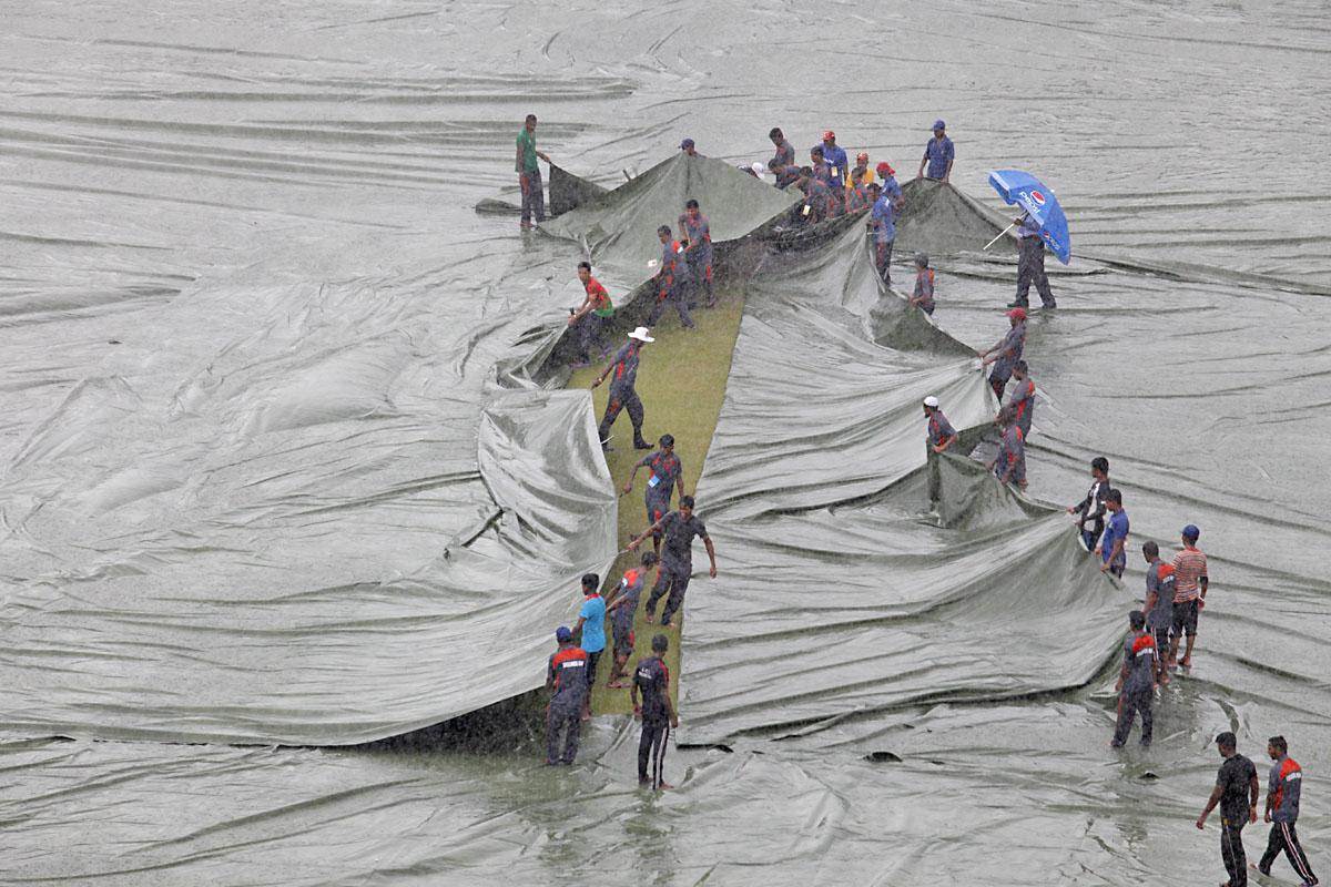 HD Image for cricket  Rains disrupt the ODI in Tamil