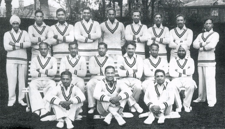 HD Image for cricket 1932 Indian Test Cricket team