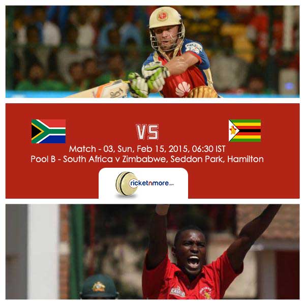 South Africa vs Zimbabwe 2015 World Cup in Tamil