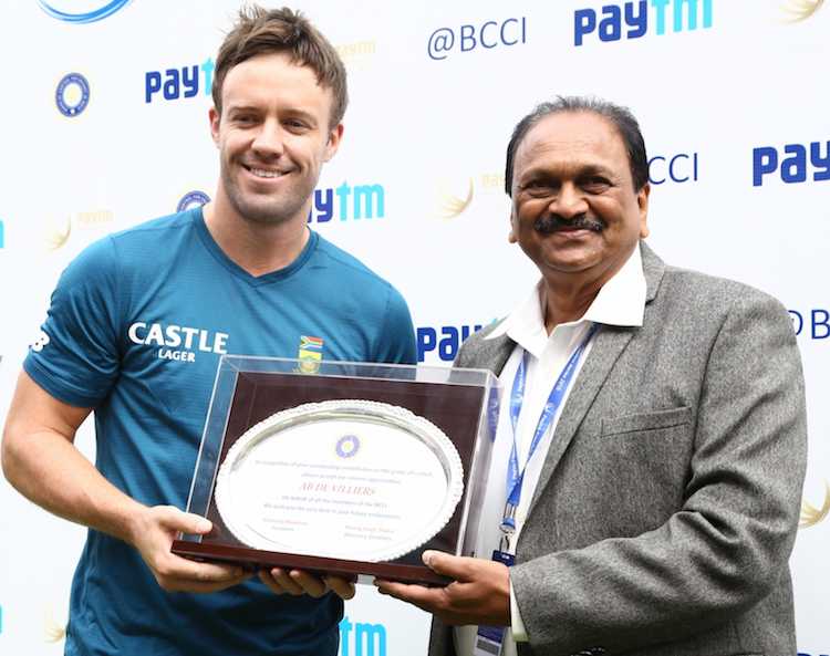 AB De Villiers 100th Test Match