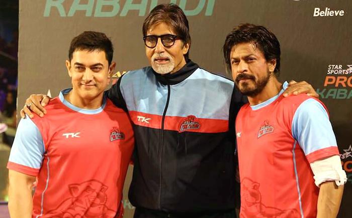 HD Image for cricket Aamir Khan, Amitabh Bachchan and Shahrukh  in Tamil