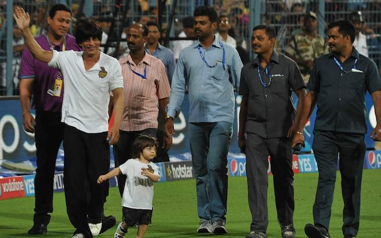 AbRam with Shah Rukh Khan in Tamil