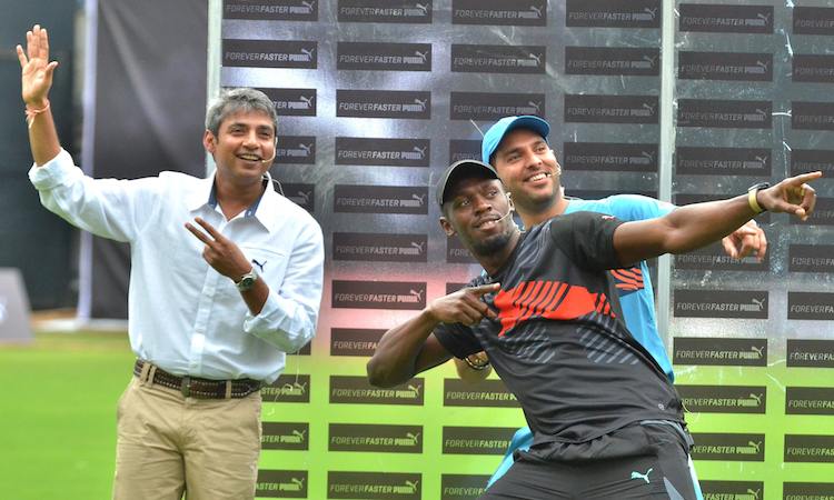 HD Image for cricket Ajay Jadeja, Usain Bolt, Yuvraj Singh