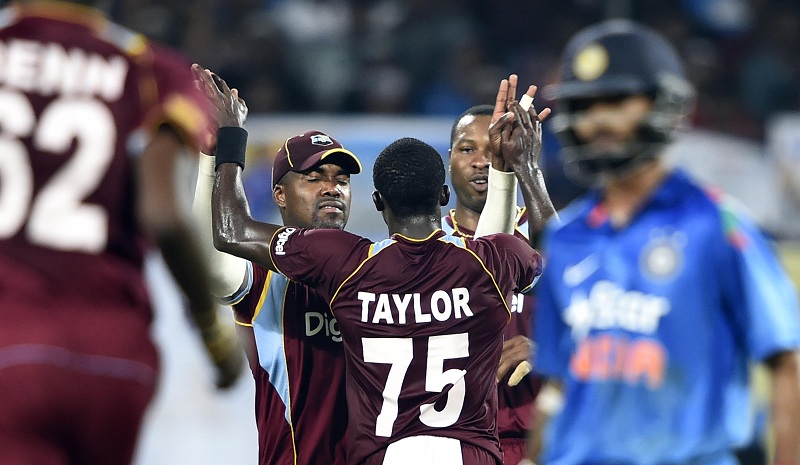 Hd Image for Cricket India Vs West Indies,1st ODI at Kochi in Hindi