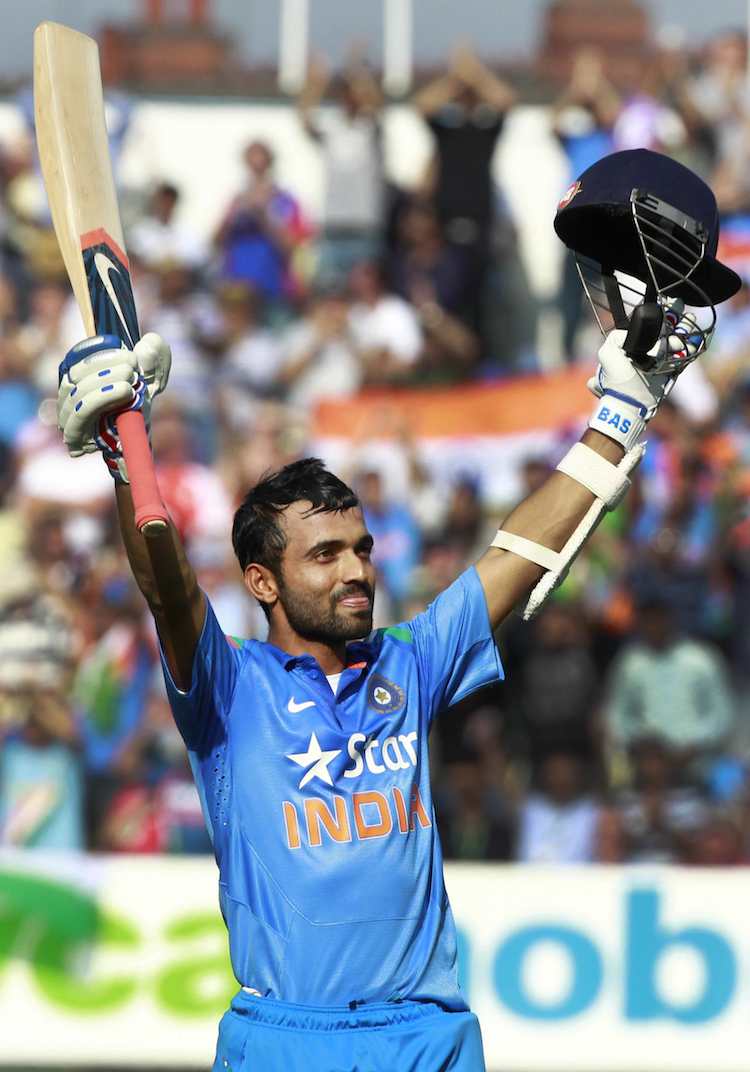 HD Image for cricket Ajinkya Rahane  in Tamil