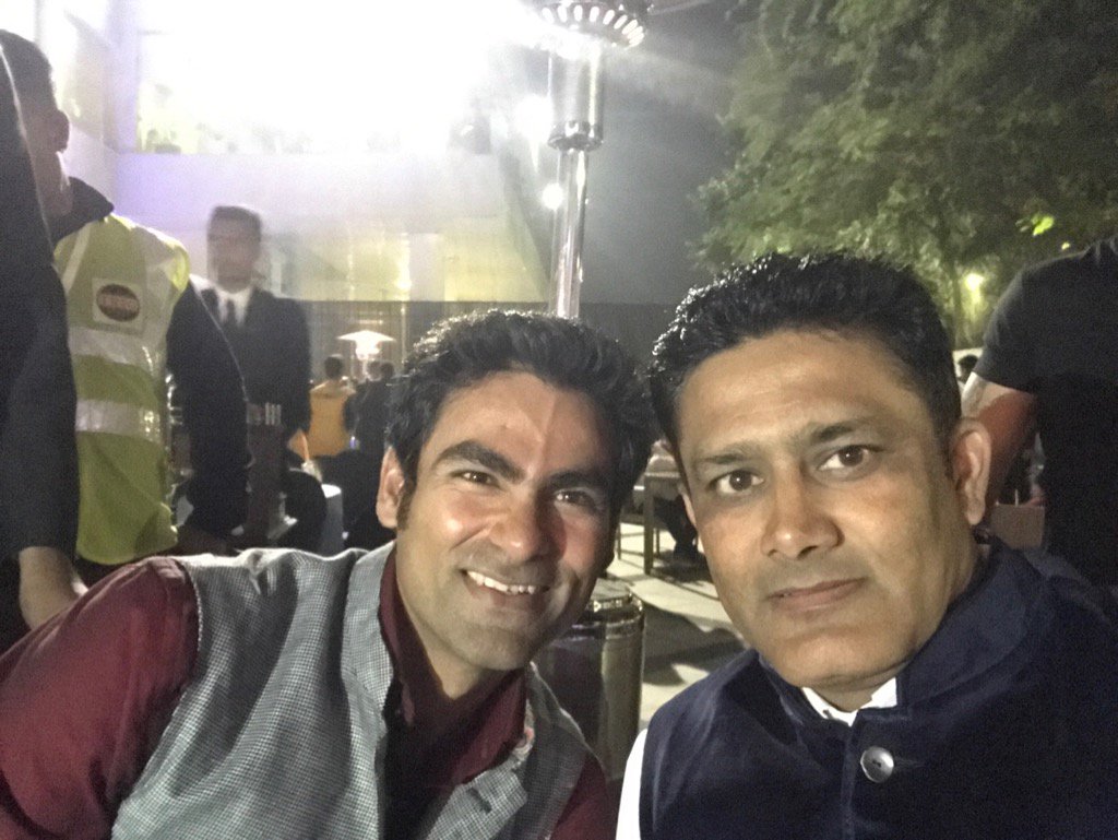 Hd Image for Cricket Anil Kumble and Kaif in Hindi