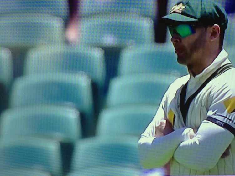 Australian Captain Michael Clarke in Tamil