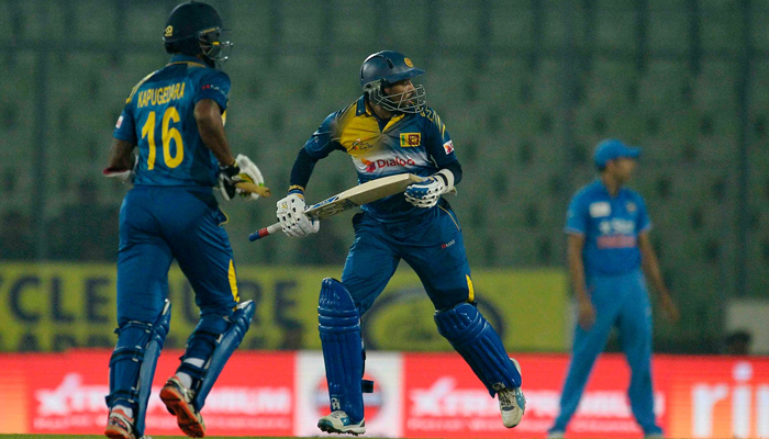 T Dilshan and C Kapugedera