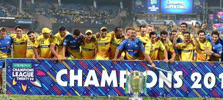 HD Image for cricket CLT20 Champions  - Chennai