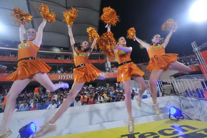 Cheerleaders in Tamil