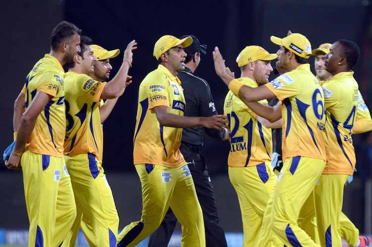 Chennai Super Kings  in Tamil