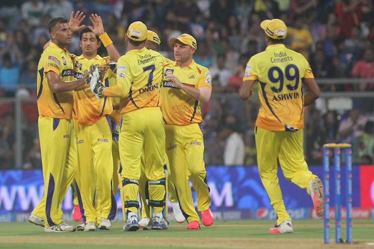 Chennai Super Kings Team in Tamil