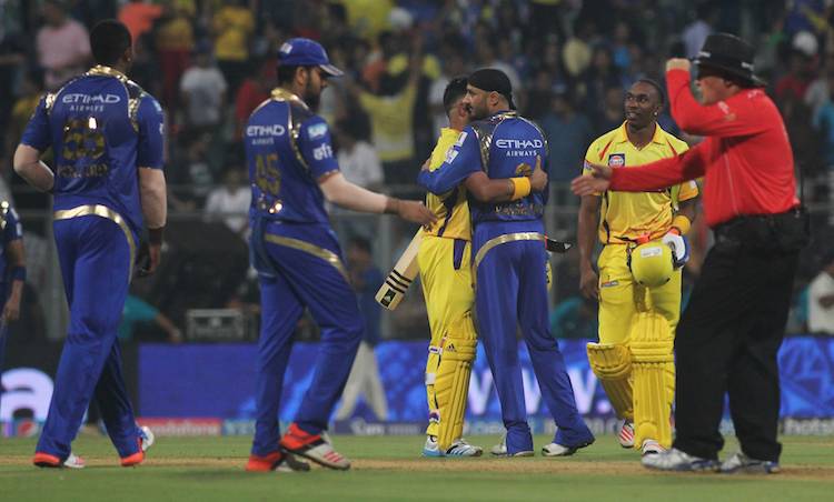 Chennai beat Mumbai by 8 wickets in Tamil