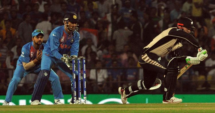 New Zealand Batsman Colin Munro against India