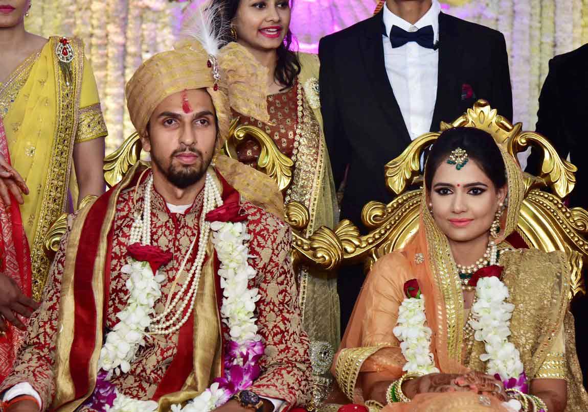 Cricketer Ishant Sharma and wife Pratima Singh Image
